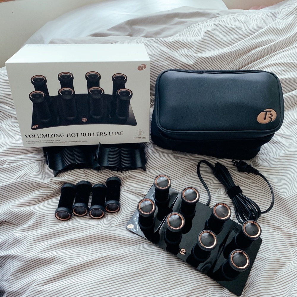 T3 Volumizing Hot Rollers Luxe (W/ extra rollers)